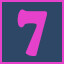 Icon for 7 level complete
