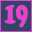 Icon for 19 level complete