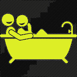 Friendly shower... achievement icon for Lisa Total investigation!