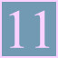 Icon for 11 level complete
