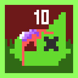 Icon for 10 down more to go