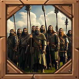 Icon for A squad of peasants with spears