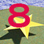 Icon for Find star and beat level 8