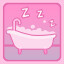 Sleeping in Bathroom