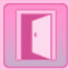 Enter and exit at will (both she and rooms)