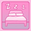 Sleeping in Bedroom