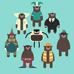 La banda al completo