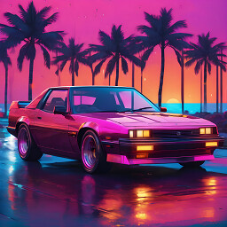 Icon for Synthwave Car 18