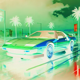 Icon for Synthwave Car 92