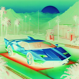 Icon for Synthwave Car 90