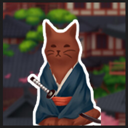 Icon for Find 3 cat samurai