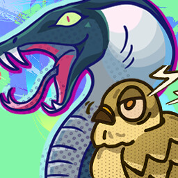 Sparrow and Snake