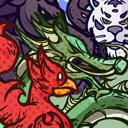 Four Mythical Beast