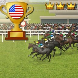 USA Triple crown winner achievement icon for Starters Orders Touch Horse Racing