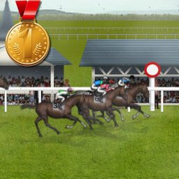 First 2yo winner achievement icon for Starters Orders Touch Horse Racing
