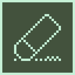 A Happy Accident achievement icon for Pixelorama