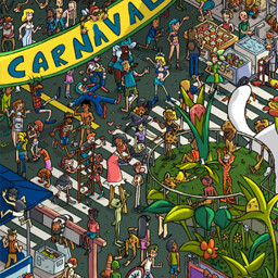 Icon for Completed Carnival level.