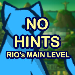 Icon for Completed Rio’s main level with no hints