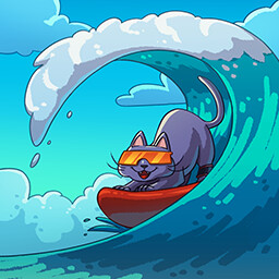 Icon for Found Surfer Cat