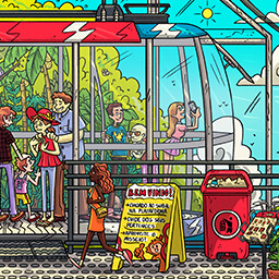 Icon for Completed Cable Car level.