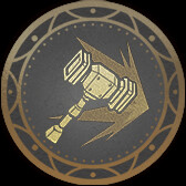 The final blow achievement icon for Age of Empires Mobile: PC Edition