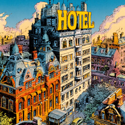 Hotel of passion achievement icon for Living with temptation: American sunset