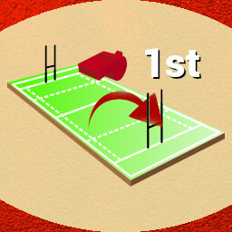 Penalty Ref ! achievement icon for Rugby League Team Manager 4