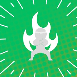 Charging Ninja achievement icon for Ninja Remix