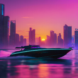 Icon for Synthwave Boat 24