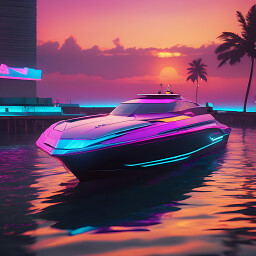 Icon for Synthwave Boat 56