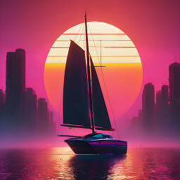Icon for Synthwave Boat 38