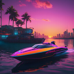Icon for Synthwave Boat 25