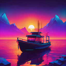 Icon for Synthwave Boat 37