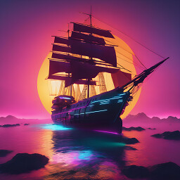 Icon for Synthwave Boat 50