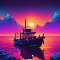 Icon for Synthwave Boat 7