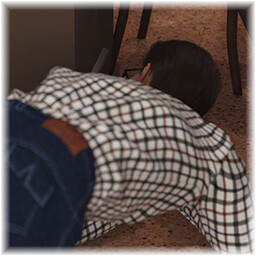 Needle in a haystack achievement icon for RSSU - Retro Style Soviet Undies