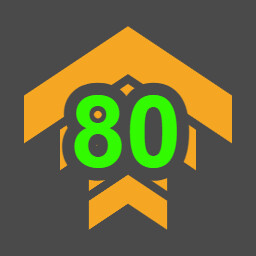 Icon for Level 80