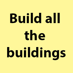 Icon for Build all the buildings