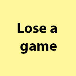 Icon for Lose a game