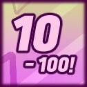 Icon for Stage 10-100!
