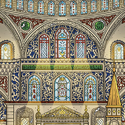 Icon for Completed Blue Mosque level.