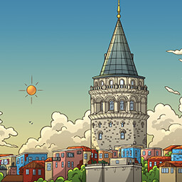 Icon for Discovered Galata Tower.