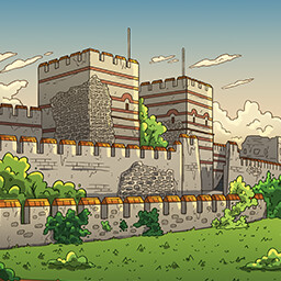 Icon for Discovered Walls of Constantinople.