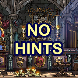 Icon for Completed Nosferatu's Castle level with no hints.