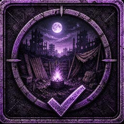 The night is too dangerous achievement icon for The Thing That Happened