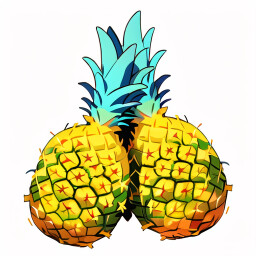 Icon for Made 50 times pineapples