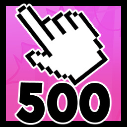 500 Clicks!