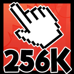 256 000 Clicks!