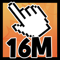 16 000 000 Clicks!