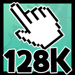 128 000 Clicks!